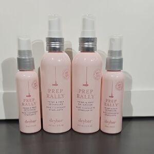 Drybar Prep Rally Detangler Bundle (2 Full Size 5 oz + 2 Travel Size 2 oz